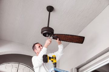 Ceiling Fan Installation in Mount Air by PTI Electric & Lighting