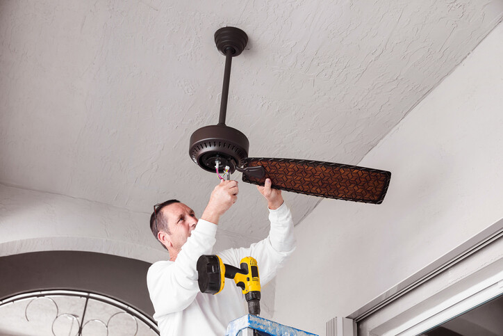 Ceiling Fan Installation by PTI Electric & Lighting