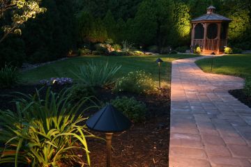 Landscape Lighting in Groveport by PTI Electric & Lighting