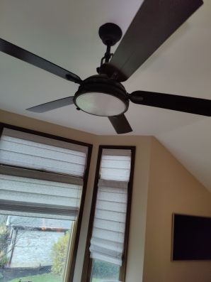 Ceiling Fan Installation, Outlets, and Lighting Installation in Columbus, OH (2)